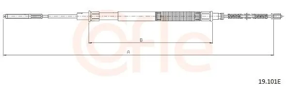 Oferta Cięgło, hamulec postojowy COFLE 19.101E