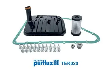Zestaw filtra hydraulicznego, automatyczna skrzynia biegów PURFLUX TEK020 Promocja