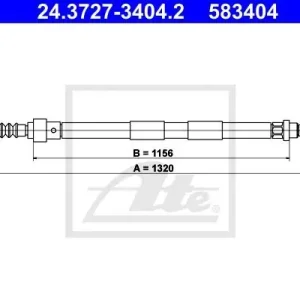 Bestseller Linka hamulca ATE 24.3727-3404 7M3609701