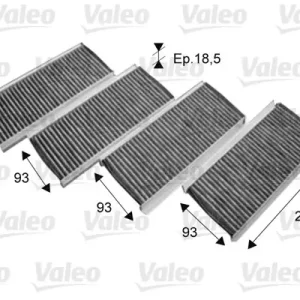 Filtr kabinowy VALEO 715712 Darmowy zwrot