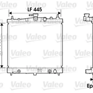 Chłodnica silnika VALEO 734247 21460AX200 Oferta limitowana