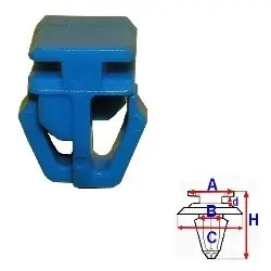 Ostatnia szansa SPINKA LISTWY ROMIX B26296 HONDA